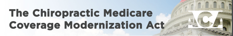 Let’s pass the Chiropractic Medicare Coverage Modernization Act this year!