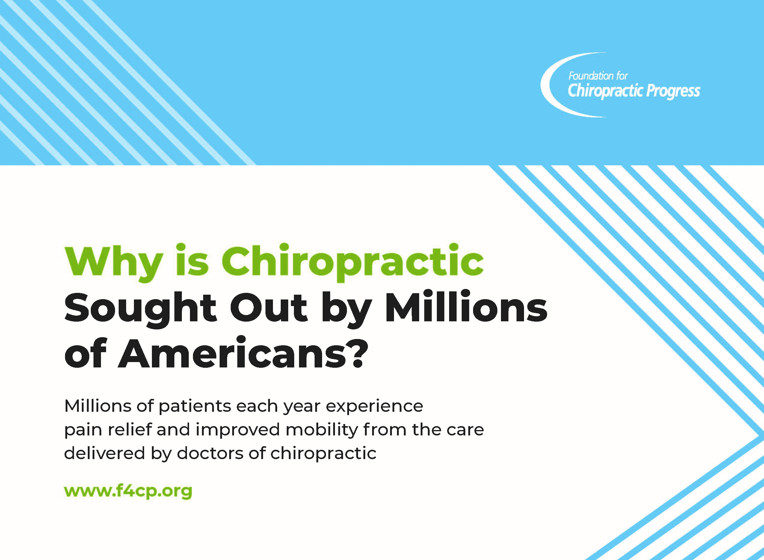 Why is Chiropractic Sought Out by Millions of Americans? - The ...